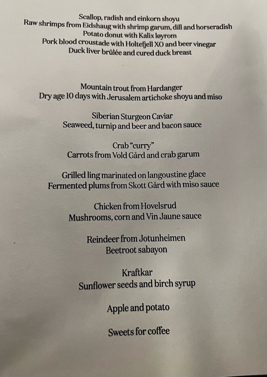 Menu Restaurant Kontrast-1