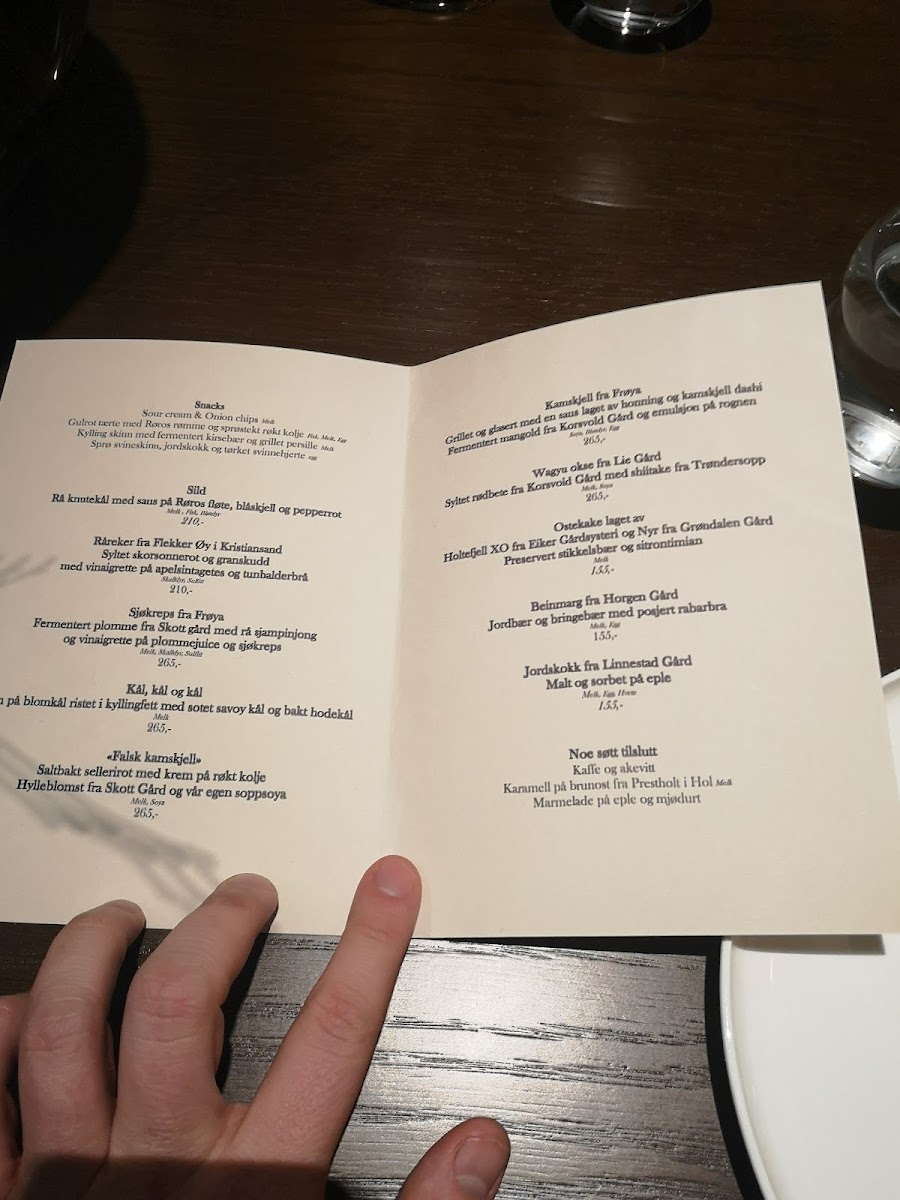 Menu Restaurant Kontrast-10