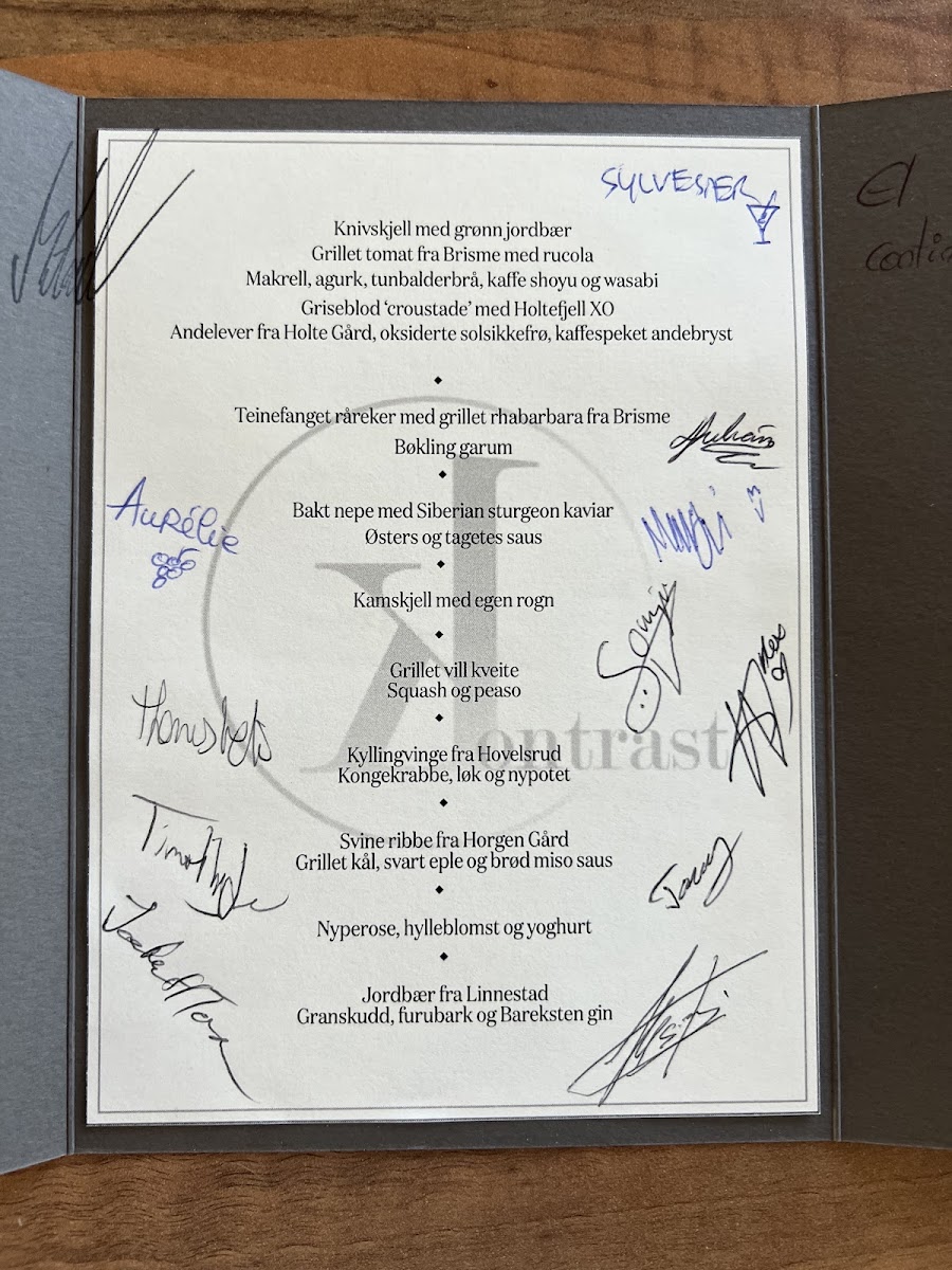 Menu Restaurant Kontrast-3