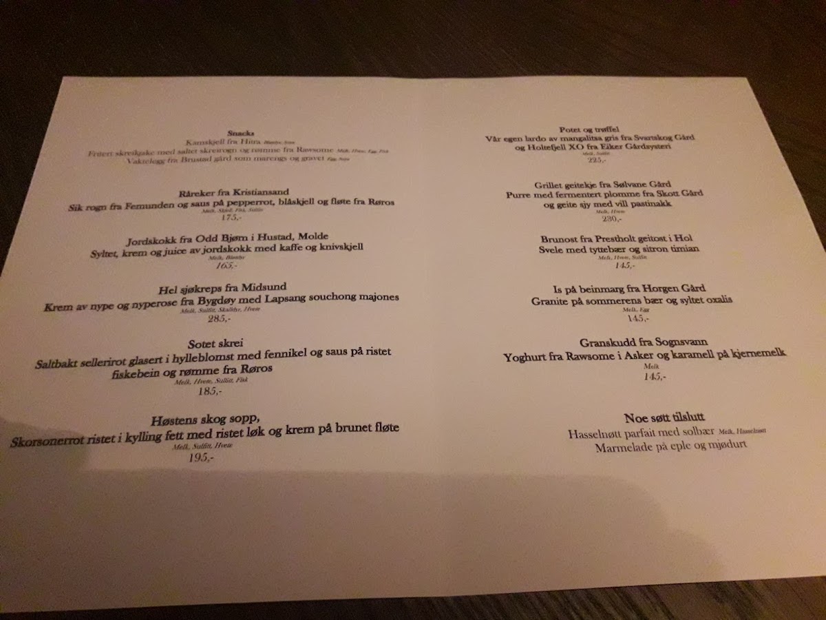 Menu Restaurant Kontrast-9